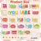 31Pcs Retro Colorful Bulletin Board Signs for Back to School Supplies